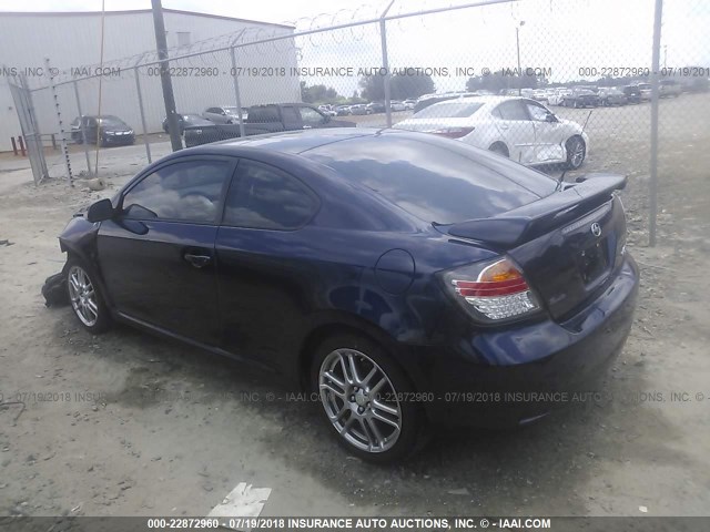 JTKDE167980221999 - 2008 TOYOTA SCION TC 蓝色 照片 3