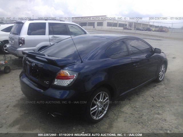 JTKDE167980221999 - 2008 TOYOTA SCION TC 蓝色 照片 4