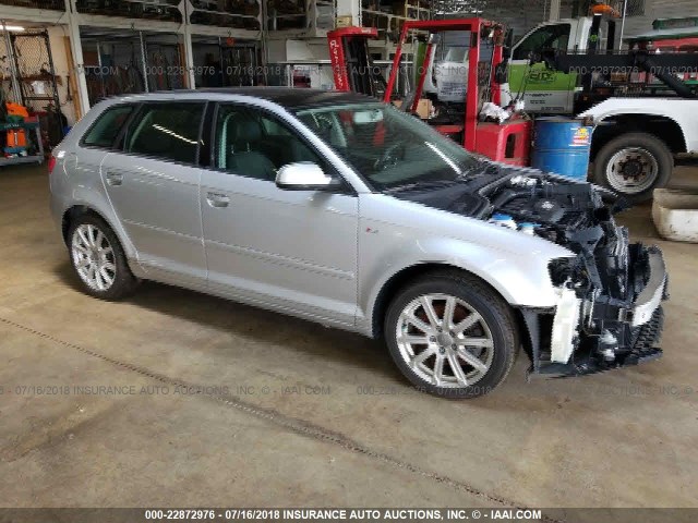 WAUMFAFM8BA133972 - 2011 AUDI A3 PREMIUM PLUS SILVER photo 1