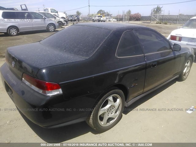 JHMBB6241YC008591 - 2000 HONDA PRELUDE BLACK photo 4