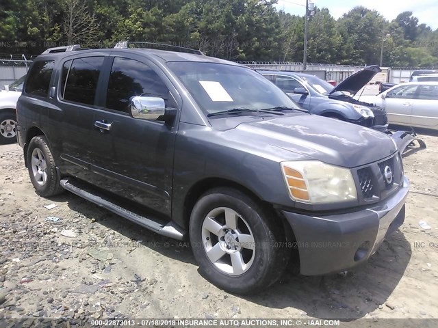 5N1AA08A94N742187 - 2004 NISSAN ARMADA SE/LE GRAY photo 1