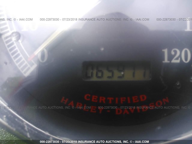 1HD1FDV161Y642591 - 2001 HARLEY-DAVIDSON FLHR BLACK photo 7