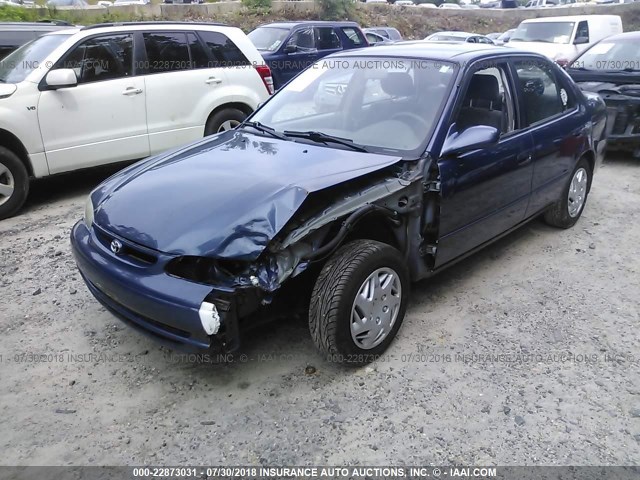 2T1BR18E5XC137293 - 1999 TOYOTA COROLLA VE/CE/LE 蓝色 照片 2