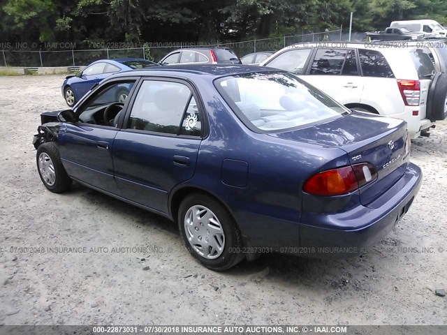 2T1BR18E5XC137293 - 1999 TOYOTA COROLLA VE/CE/LE 蓝色 照片 3