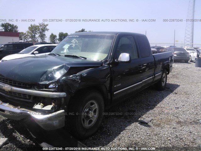 2GCEC19V311306049 - 2001 CHEVROLET SILVERADO C1500 GREEN photo 6