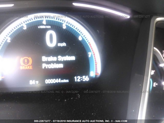 JHMFC1F7XJX008433 - 2018 HONDA CIVIC EXL 黑色 照片 7