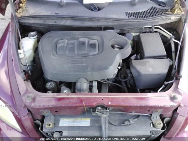 3GNDA33P47S506966 - 2007 CHEVROLET HHR LT MAROON photo 10