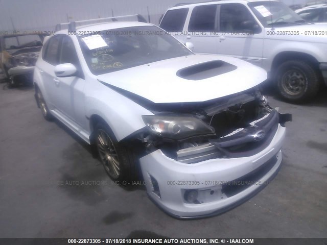 JF1GR89668L818181 - 2008 SUBARU IMPREZA WRX STI WHITE photo 1