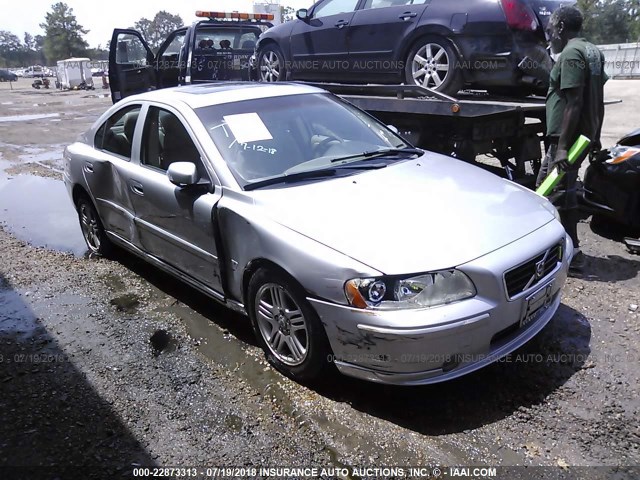 YV1RS592072609763 - 2007 VOLVO S60 2.5T SILVER photo 1