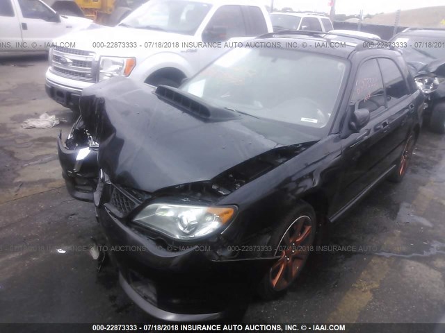 JF1GG79696G804717 - 2006 SUBARU IMPREZA WRX SPORT/LIMITED BLACK photo 2