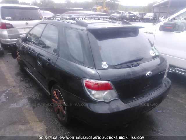 JF1GG79696G804717 - 2006 SUBARU IMPREZA WRX SPORT/LIMITED BLACK photo 3