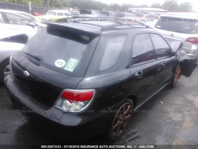 JF1GG79696G804717 - 2006 SUBARU IMPREZA WRX SPORT/LIMITED BLACK photo 4