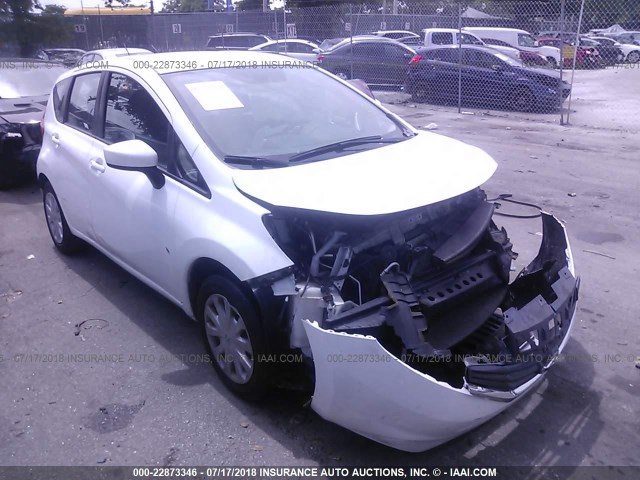 3N1CE2CP5FL404431 - 2015 NISSAN VERSA NOTE S/S PLUS/SV/SL/SR WHITE photo 1