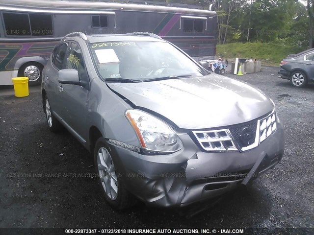 JN8AS5MV4BW291799 - 2011 NISSAN ROGUE S/SV/KROM GRAY photo 1