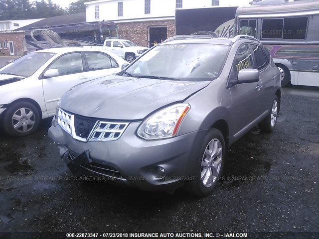 JN8AS5MV4BW291799 - 2011 NISSAN ROGUE S/SV/KROM GRAY photo 2