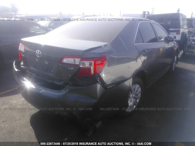 4T4BF1FK6ER378413 - 2014 TOYOTA CAMRY L/SE/LE/XLE 灰色 照片 4