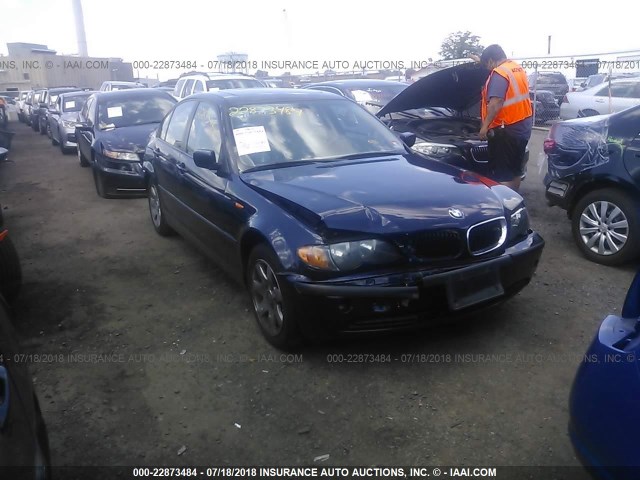 WBAAZ33454KP90025 - 2004 BMW 325 IS SULEV BLUE photo 1