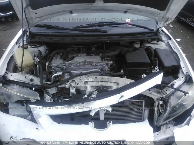 JTKJF5C72D3061680 - 2013 TOYOTA SCION TC 白色 照片 10