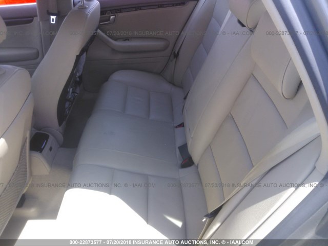 WAUDF78E47A224429 - 2007 AUDI A4 2.0T QUATTRO GRAY photo 8