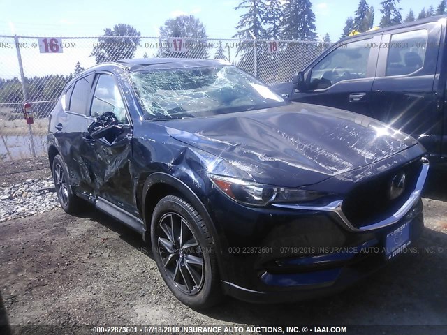 JM3KFBCM5J0401828 - 2018 MAZDA CX-5 TOURING BLACK photo 1