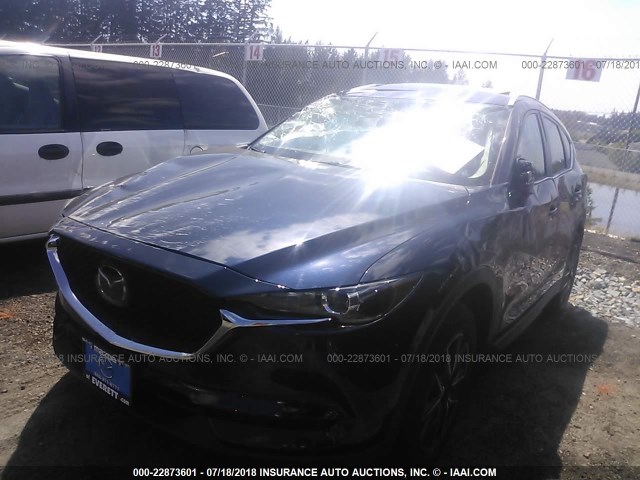 JM3KFBCM5J0401828 - 2018 MAZDA CX-5 TOURING BLACK photo 2