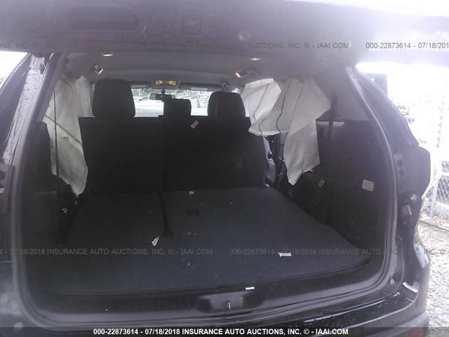 5TDZKRFH6GS146302 - 2016 TOYOTA HIGHLANDER LE/LE PLUS BLACK photo 8
