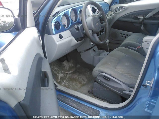 3A8FY58B18T121729 - 2008 CHRYSLER PT CRUISER TOURING BLUE photo 5