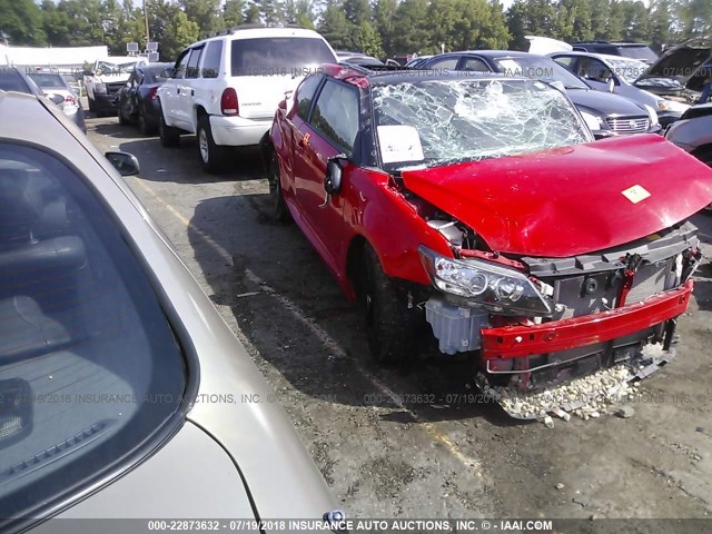 JTKJF5C70D3055859 - 2013 TOYOTA SCION TC 红色 照片 1