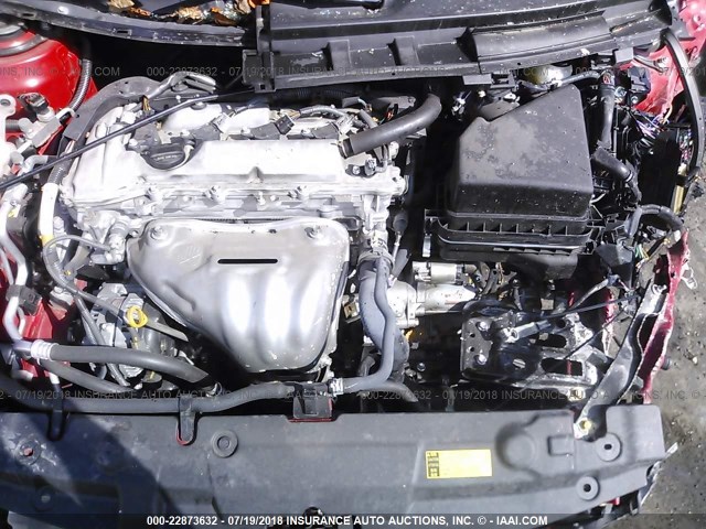 JTKJF5C70D3055859 - 2013 TOYOTA SCION TC 红色 照片 10