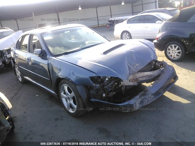 4S3BL676854212559 - 2005 SUBARU LEGACY GT LIMITED BLUE photo 1