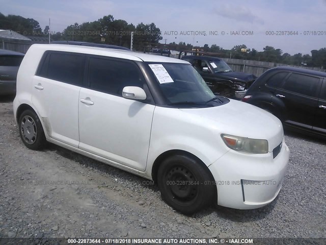 JTLKE50E191087910 - 2009 TOYOTA SCION XB Weiß Foto 1