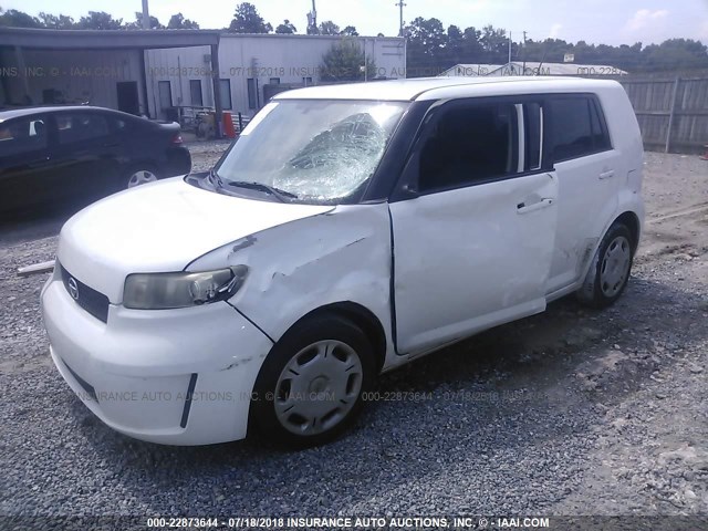 JTLKE50E191087910 - 2009 TOYOTA SCION XB Weiß Foto 2