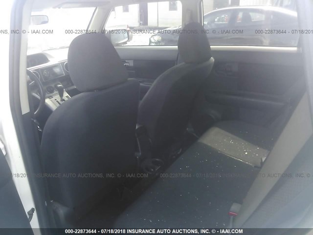JTLKE50E191087910 - 2009 TOYOTA SCION XB Weiß Foto 8