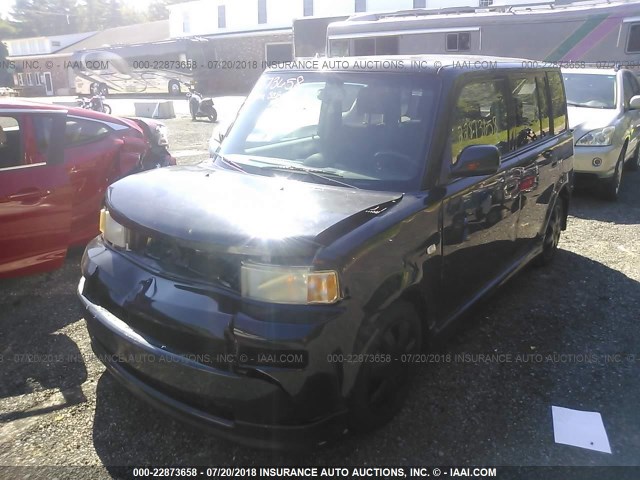 JTLKT324464039861 - 2006 TOYOTA SCION XB Schwarz Foto 2