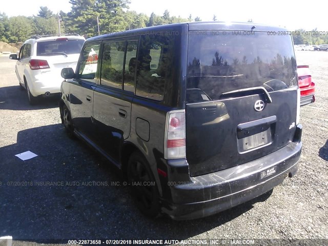 JTLKT324464039861 - 2006 TOYOTA SCION XB Schwarz Foto 3