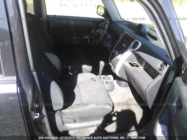 JTLKT324464039861 - 2006 TOYOTA SCION XB Schwarz Foto 5