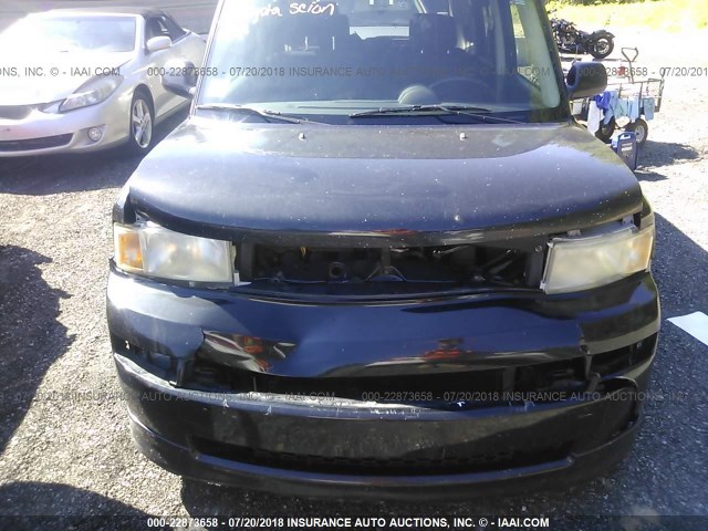 JTLKT324464039861 - 2006 TOYOTA SCION XB Schwarz Foto 6