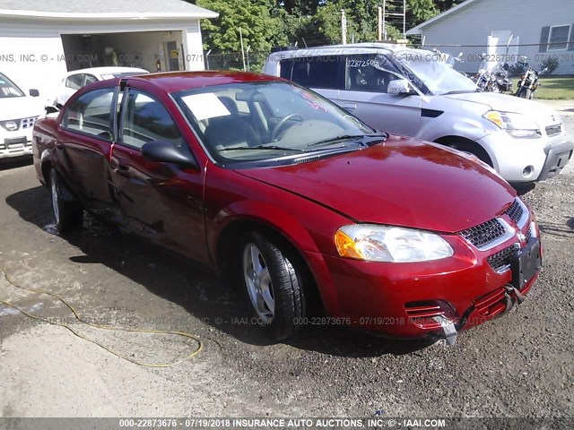 1B3EL46R96N182434 - 2006 DODGE STRATUS SXT RED photo 1