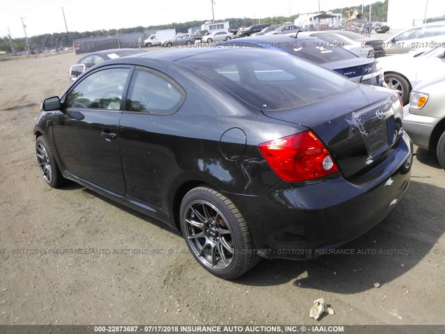 JTKDE177370156094 - 2007 TOYOTA SCION TC 黑色 照片 3