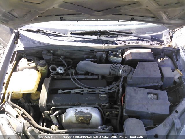 1FAHP34362W172723 - 2002 FORD FOCUS SE/SE COMFORT/SE SPORT GRAY photo 10