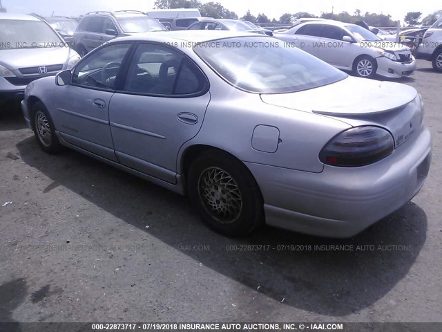 1G2WP52K6WF319222 - 1998 PONTIAC GRAND PRIX GT GRAY photo 3