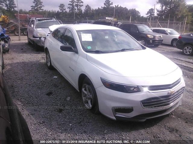 1G1ZB5ST1GF358973 - 2016 CHEVROLET MALIBU LS Ağ foto 1