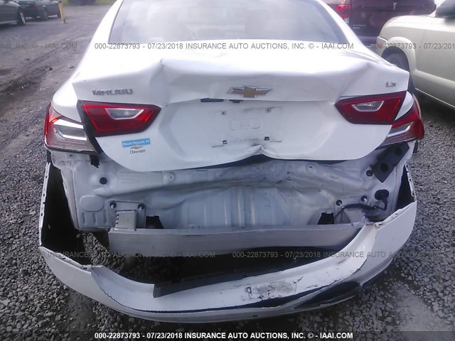 1G1ZB5ST1GF358973 - 2016 CHEVROLET MALIBU LS Ağ foto 6