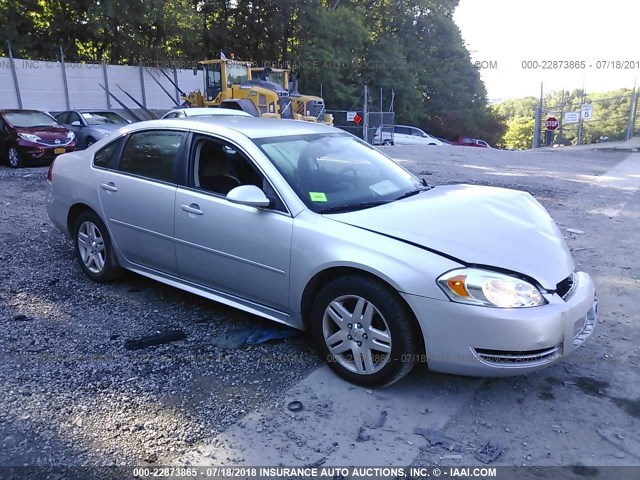 2G1WB5E39G1104191 - 2016 CHEVROLET IMPALA LIMITED LT SILVER photo 1