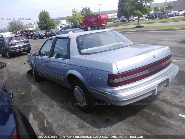 1G4AG5545R6411179 - 1994 BUICK CENTURY SPECIAL Light Blue photo 3
