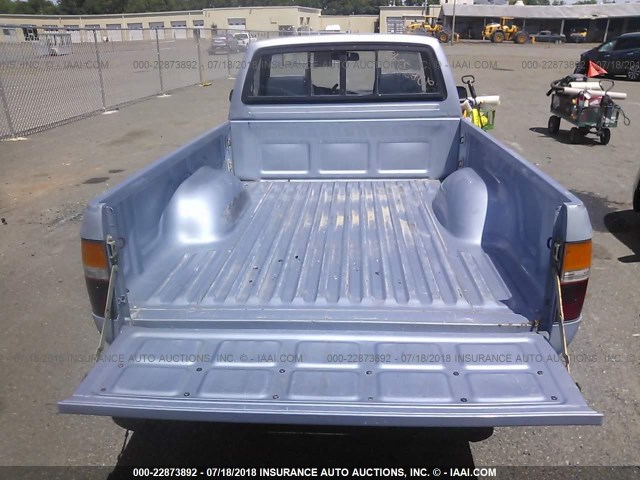 JT4RN81P3K0007921 - 1989 TOYOTA PICKUP 1/2 TON SHORT WHEELBASE DLX BLUE photo 8