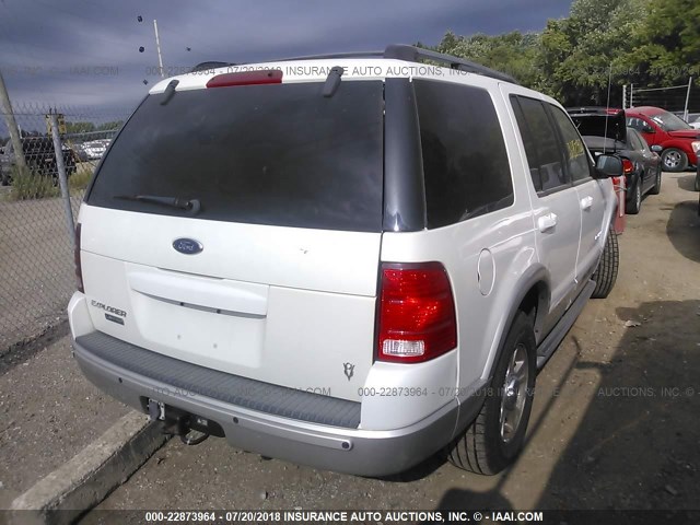 1FMDU75W52ZC19669 - 2002 FORD EXPLORER LIMITED 白色 照片 4