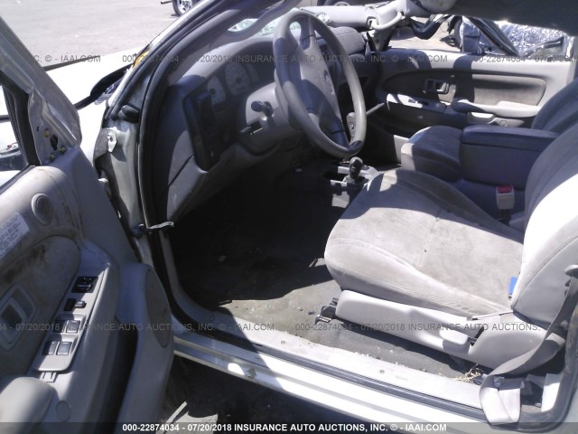 5TEHN72N42Z075180 - 2002 TOYOTA TACOMA DOUBLE CAB 银色 照片 5