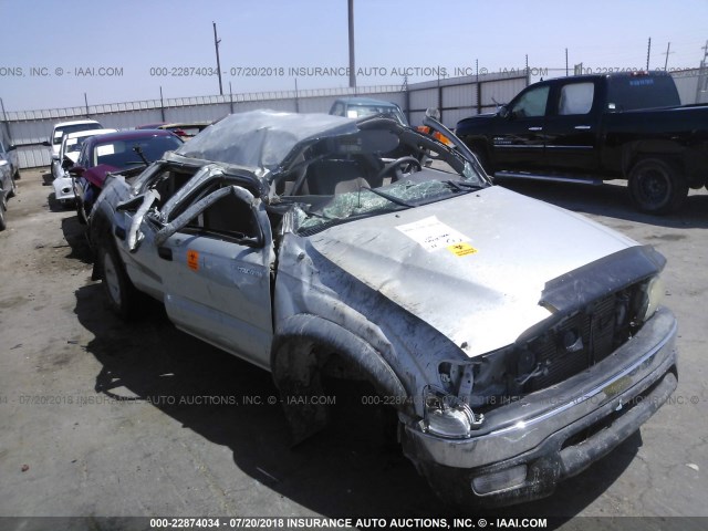 5TEHN72N42Z075180 - 2002 TOYOTA TACOMA DOUBLE CAB 银色 照片 6