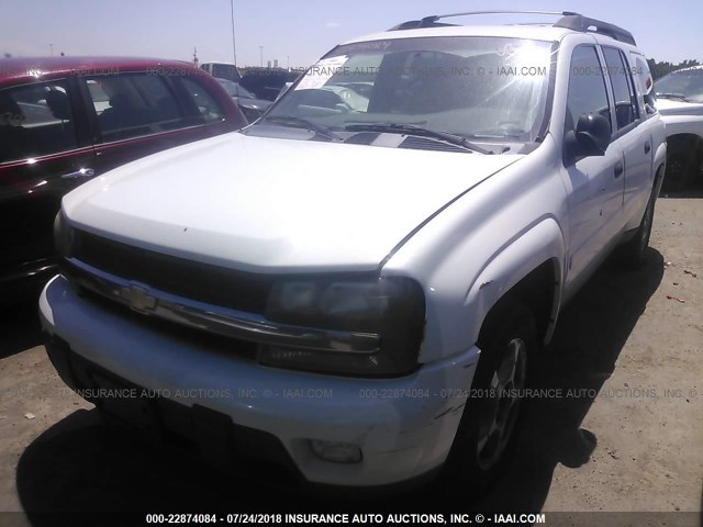 1GNET16S566117842 - 2006 CHEVROLET TRAILBLAZER EXT LS/EXT LT WHITE photo 2